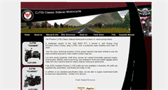 Desktop Screenshot of cj750.com.au