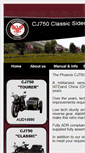 Mobile Screenshot of cj750.com.au